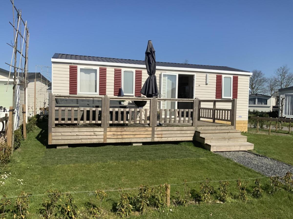 מלון אוסטקאפלה Chalet Zonnig Zeeland מראה חיצוני תמונה